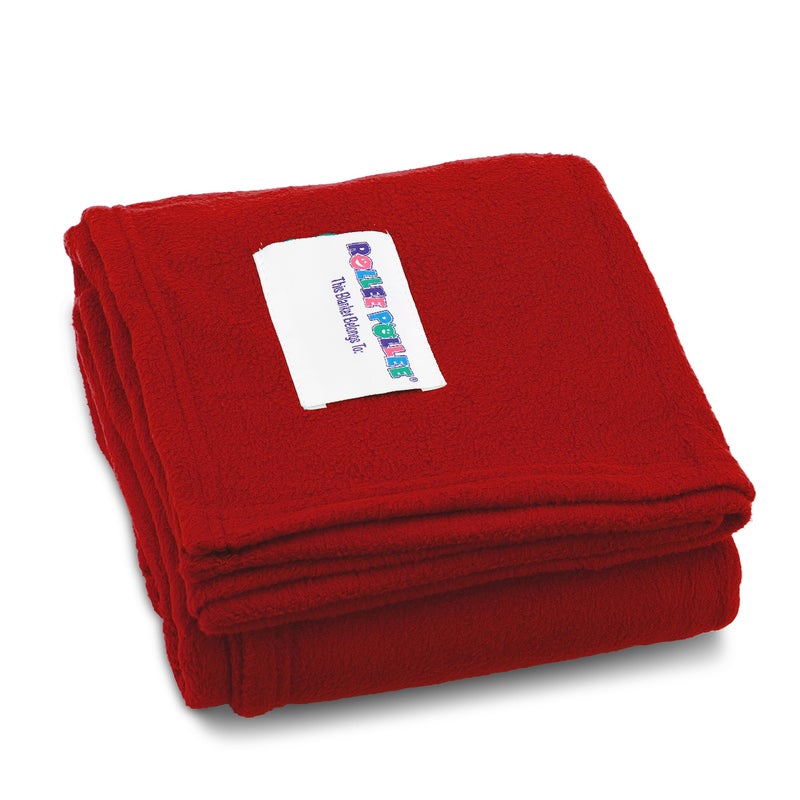 ROLLEE POLLEE Northwest Red Sleeping Bag for Kids - Super Soft Anti-Pill Fleece Blanket, Single - Cozy Nap Time Solution for Children, 36" x 48" - Image 2